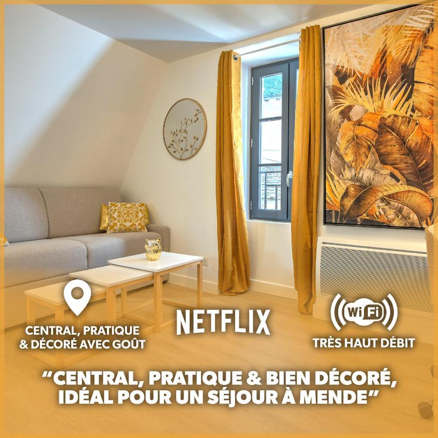 Le Goldenleaf - Netflix/Wi-Fi Fibre - Sejour Lozere Apartman Mende Kültér fotó