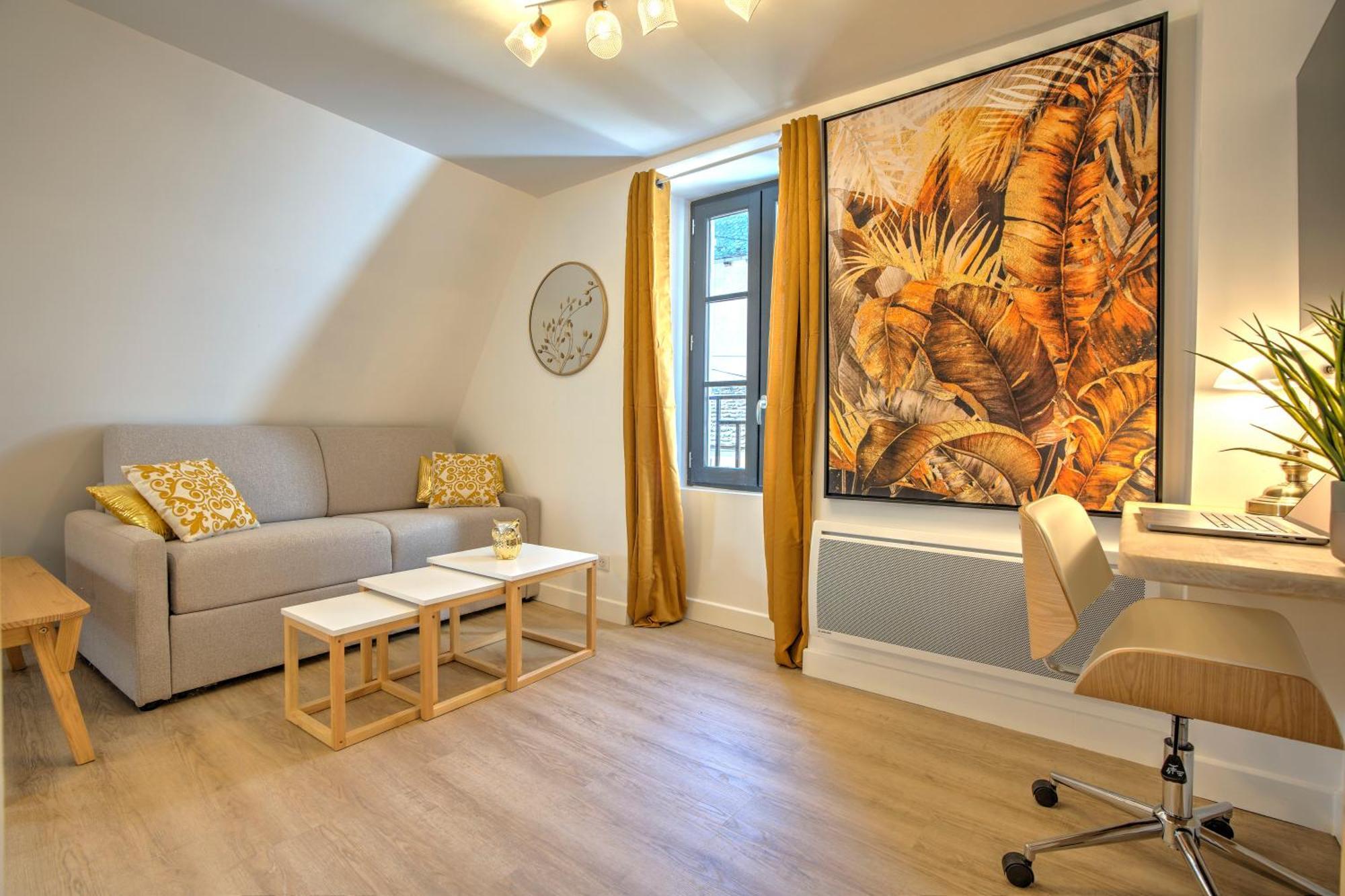 Le Goldenleaf - Netflix/Wi-Fi Fibre - Sejour Lozere Apartman Mende Kültér fotó